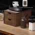 Drawer Organizer Coffee Pod Holder, Kitchen Cutlery Storage Accessories, K-Cup Drawers with Detachable Wooden Partition