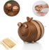 Bee Toothpick Holder Dispenser - Unique Kitchen Gadgets for Home Decor, Cute Accessories for Bee Lovers, Includes 150