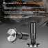 51mm Calibrated Espresso Tamper with Adjustable Pressure Feature, Anodized Aluminum Handle and Stainless Steel Base