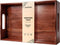 Acacia Wood Serving Tray with Handles, 17 x 12 Inch Large Wooden
