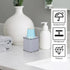 3oz 10 Countertops DOITOOL Bathroom Cup Dispenser, Dixie Cup Dispenser with Paper Cups, Dust-Proof Disposable Paper
