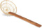 Craft Wok Small 6-Inch Brass Mesh Strainer/Spider Skimmer, Robust Kitchen Tool for Frying & Straining