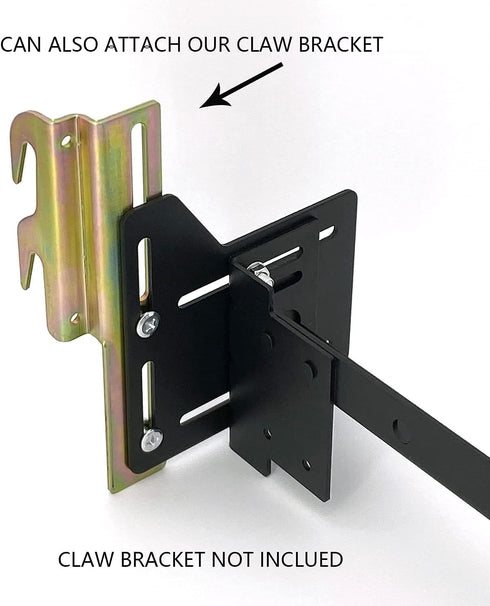 2 PCS Heavy Duty Bed Frame Brackets Adapter for Headboard, Queen Bed Modification Kit with Hardware