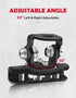 Led Hood Light Mounts - Universal Light Bar Mounting Brackets, Black Stainless Steel Clamp