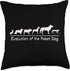 Drone Dog Toy Programmer Coding Automation Canine Robotics Throw Pillow, 18x18, Multicolor