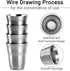 Beasea 8 Pack Stainless Steel Cups, 8.8 oz Small Stackable Insulated Mini Tumblers for Drinking, Perfect for Camping