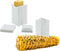YMPEKA 2Pack Butter Spreader Plastic Dishwasher Safe Corn Cob Butterer Holder with Built-in