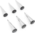 Fox Run Brands Lady Lock Forms Cream Horn Molds, Set of 6, 4.5-Inch