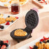 Mini Maker Waffle Maker 5“ Non-Stick Waffler Iron, Adjustable Browning Control, Heart Shape (Pink)