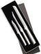 Rada Cutlery Sensational Serrations Kitchen Knife Set - 3-Piece, Stainless Steel Blade, Aluminum Handles