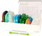 Expandable Kitchen Cabinet Organizer for Food Storage Container Lids, Bamboo Drawer Caddy with Adjustable Dividers