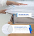 Twin XL Mattress Protector, Noiseless Waterproof Mattress Cover, Soft Breathable Terry for Pets Kids Adults, 39" x 80"