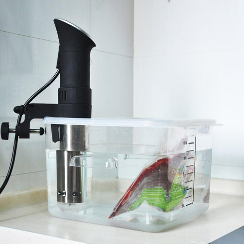 EVERIE Collapsible Hinged Lid for Anova Nano 750w, 800w, 900w, 1000w and Rubbermaid Container 12, 18, 22 Quart