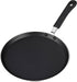 Cook N Home 10.25-Inch Nonstick Heavy Gauge Crepe Pancake Griddle, 26cm, Black