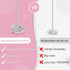Double Whisk Milk Frother, Handheld Electric Blender stick, Drink Mixer with Food Grade Stainless Steel Stirrer, Battery Operated Foam Maker for Coffee, Cappuccino, Matcha,Hot Chocolate Latte, in Pink by PACAHO
