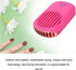FILFEEL Eyelash Fan for Lash Extensions, Multi-Functional Portable Handheld USB Bladeless Cooling Fan (Rose Red)