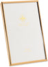 Lawrence Frames 670046 4x6 Gold Metal Picture Frame