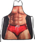 Funny Creative Kitchen Apron, Gift for Men, Cooking Grilling Baking Party