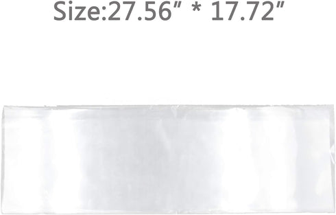 2 Pack Clear Plastic Oil Proof Wall Sticker Self-Adhesive Waterproof Oilproof Paper for Kitchen Cupboard High