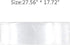 2 Pack Clear Plastic Oil Proof Wall Sticker Self-Adhesive Waterproof Oilproof Paper for Kitchen Cupboard High