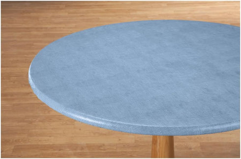 Miles Kimball Illusion Weave Elasticized Table Cover by HSK, Crafted with Wipe-Free