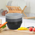 Cereal Bowls 36 OZ - Set of 12 Unbreakable Wheat Straw Plastic Serving Snack Bowls, Dishwasher Microwave Safe for