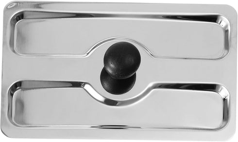 1pc Toaster Cover, Small Appliance Top Cover for Toaster, Stainless Steel Slot Cover