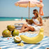 Jinshining Yellow Banana Storage BPA-Free Outdoor Travel Case,Keep Fresh Banana Keeper and Protector, Cute Banana