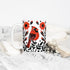 Cardinal Bird Ceramic Coffee Mug - Floral Nature Tea Cup, Gift for Women Mom Friend (15oz)
