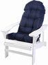Enipate Weather Resistant Adirondack Chair Cushions High Back Indoor Outdoor Patio Tufted