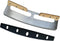 ALLTOP Pizza Cutter Rocker, Large Stainless Steel Blade Knife with Double Wooden Handle & Plastic Cover, Essential