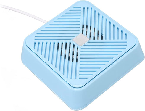 Fruit Vegetable Washing Machine, USB Portable Ultrasonic Electrolysis Fruit Purifier, Mini Dishwasher, Blue