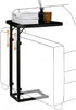 Premium Adjustable C Shaped End Table, Mini Side Tables for Couch and