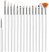 30 Pcs Cake Painting Brushes, Baking Brushes for Decorating Fondant, DIY Tools Set for Cake Decorating.