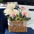 4pcs HUIANER Artificial Berry Fake Dark Blue Berry Lifelike Fruits Simulation Flowers for Wedding DIY Bridal Bouquet