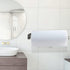 Paper Towel Holder, Under Cabinet Mount, Self Adhesive Kitchen Countertop Wall Mount Rack, Brushed Nickel