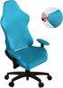 SARAFLORA Gaming Chair Covers, Stretch Washable Slipcovers for Armchair, Swivel Chair, Gaming Chair (Teal, X-Large)
