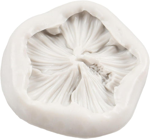 Hibiscus Flower Silicone Fondant Molds for Cake Decoration, Cupcake Topper, Chocolate Candy, Sugar Craft, Polymer Clay,