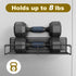 4 Pack Magnetic Spice Rack Organizer - for Refrigerator, Black