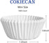 1000 Pcs White Mini Cupcake Liners Small Muffin Liners No Smell Premium Greaseproof Paper Cupcake Wrappers Baking Cups (1.25 Inch Bottom Dia.) by Cokiecan