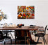 Hang,12x16inchx4Pieces HOMEOART Herbs and Spices Kitchen Wall Art Dining Room Decor Pictures Food Art Prints Framed
