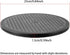 QDiShi 10 Inch (2 Pack) Heavy Duty Lazy Susan Turntable Swivel Base,Lazy Susan for TV,Rotating Plant Stand,Painting