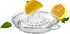 Glass Lemon Juicer, Manual Squeezer for Small Citrus with Handle and Pour Spout, 2.02oz