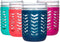 Silicone Mason Jar Protector Sleeve - Fits Ball, Kerr 16oz WIDE-Mouth Jars, Package of 4, Multicolor