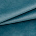 Solid Velvet Decorative Throw Pillowcase, Luxury Soft Cushion Cover, 14 x 24 Inches, Blue