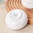 Ceramic Dipping Bowls Set of 6, 3 Inch Pinch Bowls for Sushi, Snack, Soy, BBQ, 2.5 Oz Blue and White