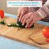 6 Inch Stainless Steel Dough Cutter & Chopper, Multi-Purpose Kitchen Tool for Baking and Cooking