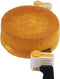 2PCS DIY Cake Slicer, 5 Layers Leveler Slicer for Bread and Toast, Kitchen Fixator Tool, Orange