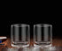 Sun's Tea Double Walled Drinking Glass - Set of 2, Manhattan-Style for Hot & Cold Liquids