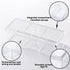 Qtip Holder Dispenser, 2 Layer Cotton Ball Holder for Bathroom Vanity Countertop Storage and Jewelry Organizer